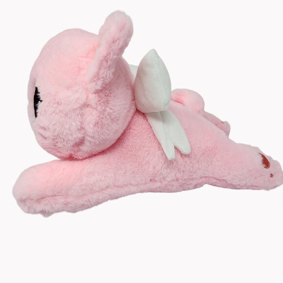 Inquisitor Master Miss Misa 14" Pink Winged Cat White Bow Plush Stuffed Animal T - Picture 4 of 7